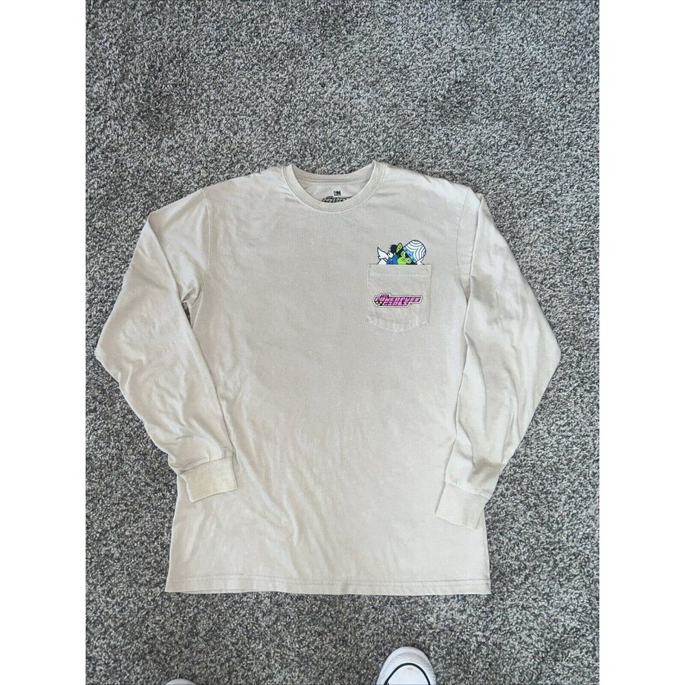 Cream Long Sleeve Tee